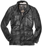 Black-Cafe London Classic Motorcycle Leather Jacket