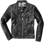 Black-Cafe London Milano 2.0 Motorcycle Leather Jacket