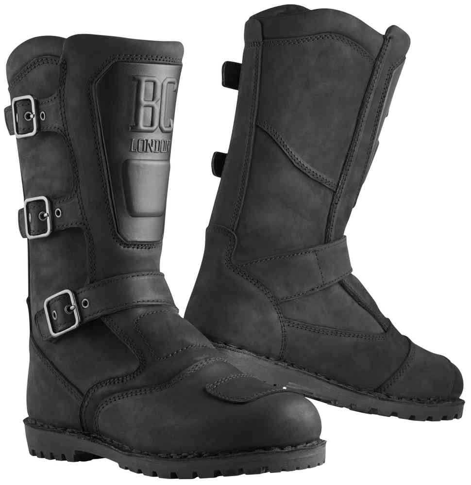Black-Cafe London Cruiser-X Motorcycle Boots