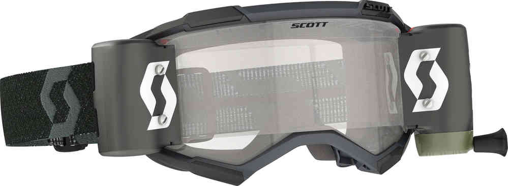 Scott Fury WFS schwarze Motocross Brille