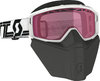 Scott Primal Safari Facemask Schwarz/Weiße Ski Brille