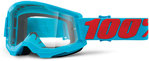 100% Strata 2 Clear Motocross Brille