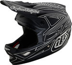 Troy Lee Designs D3 Fiberlite Spiderstripe Downhill Helmet