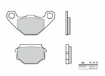 Brembo S.p.A. Scooter Carbon Ceramic Brake pads - 07014