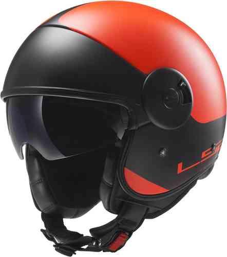 LS2 OFF597 Cabrio Via Casco Jet Naranja XL