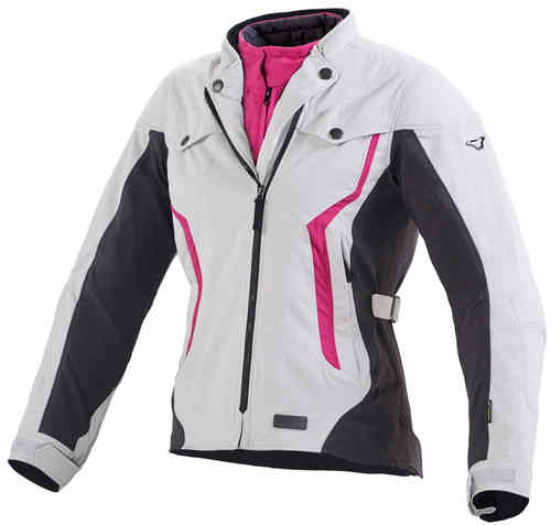 Macna Impala Chaqueta Textíl Negro Blanco Rosa M