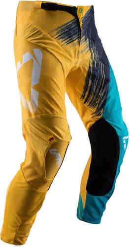 Leatt GPX 4.5 Pantalones de Motocross Azul Amarillo 52