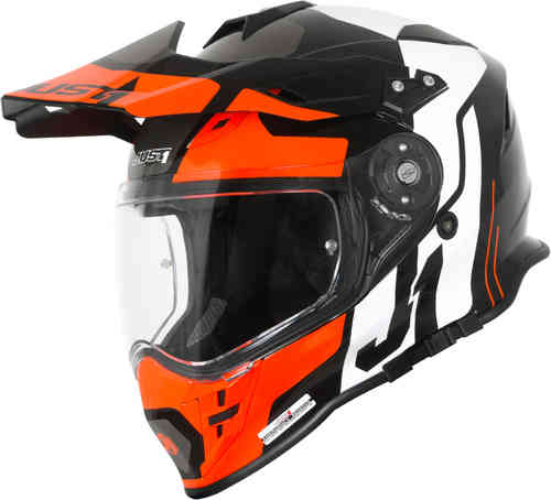 Just1 J34 Pro Tour Casco de Motocross Negro Naranja S