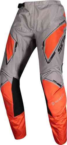 Scott 350 Dirt Regular Pantalones de Motocross Gris Naranja 32