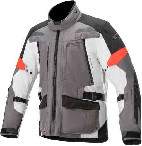 Alpinestars Valparaiso V3 Drystar Chaqueta textil para motocicletas Negro Gris Blanco M