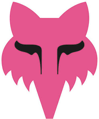 FOX Legacy Head 3 sticker Rosa un tamaño