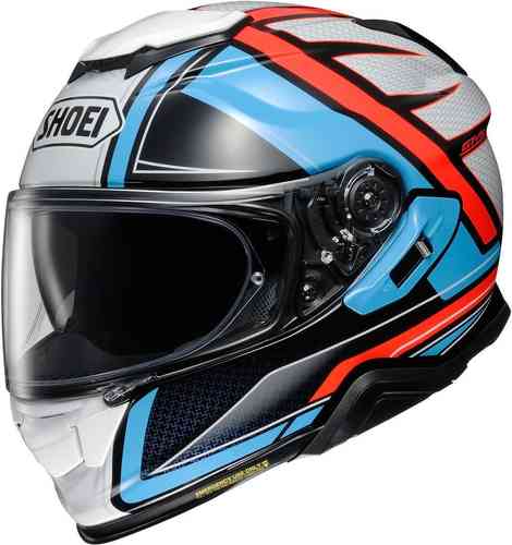 Shoei GT Air 2 Haste Casco Blanco Rojo Azul S