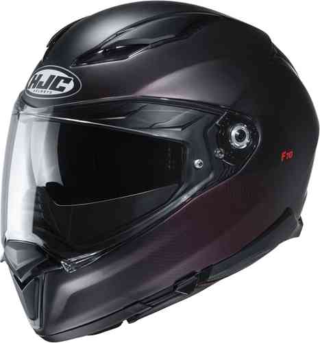 HJC F70 Samos Casco Negro Rojo XL