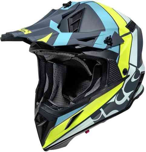 IXS 189 2.0 Casco de Motocross Amarillo Azul S