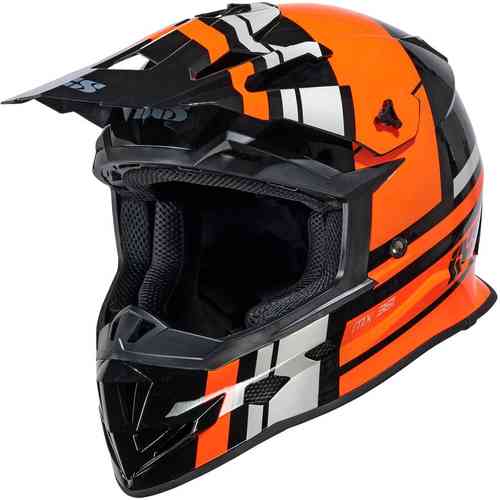 IXS 361 2.3 Casco de Motocross Negro Naranja S