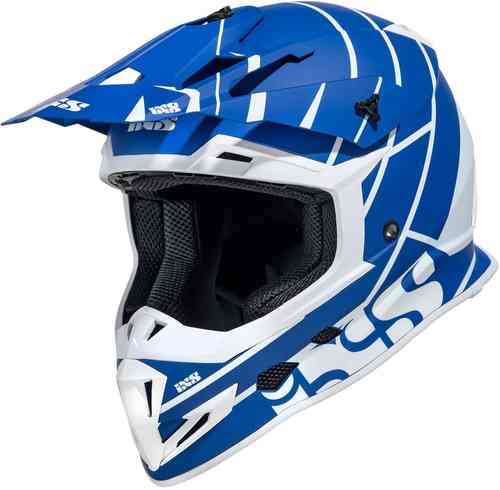 IXS 361 2.2 Casco de Motocross Blanco Azul XS