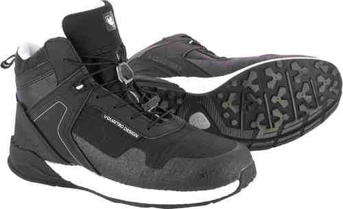 VQuattro Ridge Zapatos de moto Negro 41