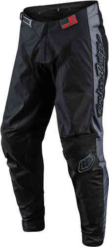 Troy Lee Designs GP Liberty Pantalones de Motocross Negro Gris 28