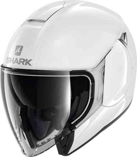 Shark CityCruiser Blank Jethelm Blanco L