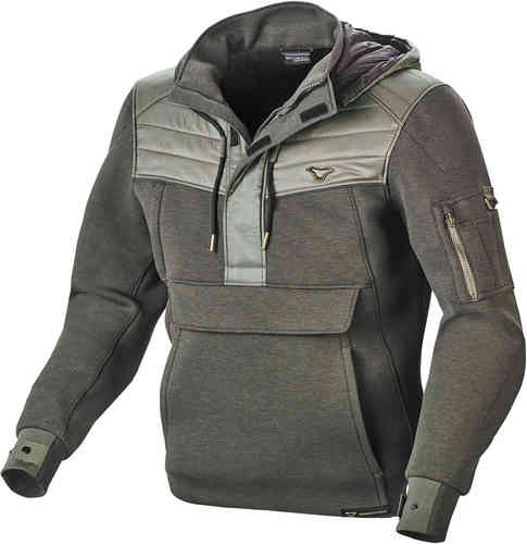 Macna Aron Chaqueta textil para motocicletas Verde 3XL