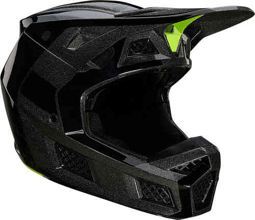 FOX V3 RS Shade Casco de Motocross Negro S