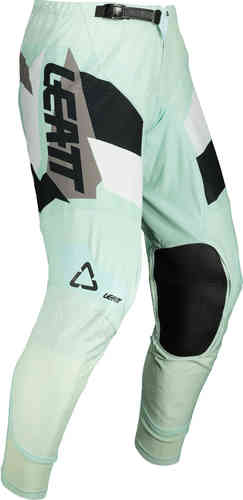 Leatt Moto 4.5 Patch Pantalones de Motocross Blanco Verde S