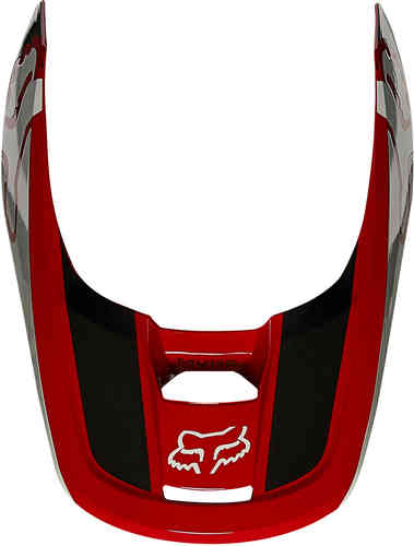 FOX V1 REVN Pico del Casco Rojo L