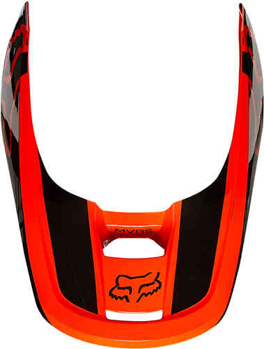 FOX V1 REVN Pico del Casco Naranja XL 2XL