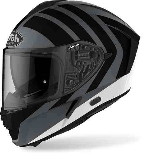 Airoh Spark Scale Casco Negro Gris Blanco 2XL