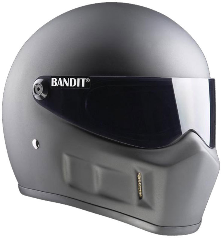 Bandit Super Street 2 頭盔黑色馬特