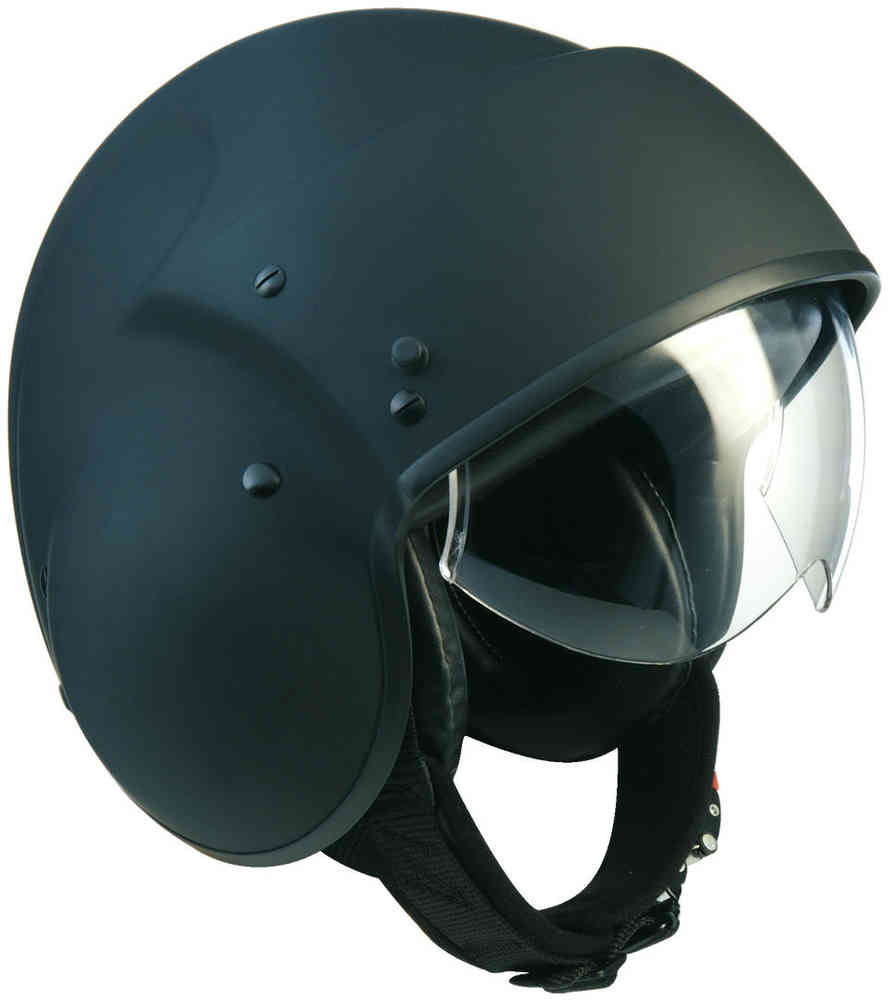 invoeren Snor puzzel Marushin B2 Jet helm Zwart Matt - beste prijzen ▷ FC-Moto