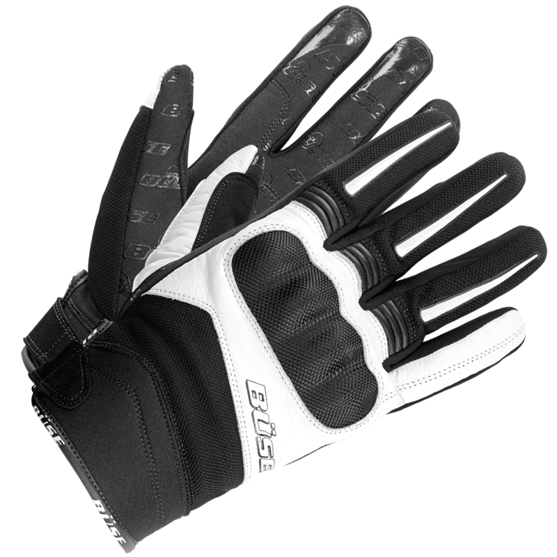 Büse Open Road Evo Gloves, white, Size XS, white, Size XS