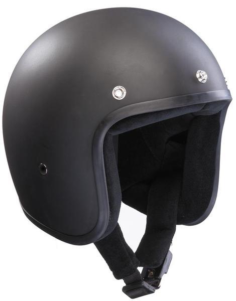 Bandit Jet 黑色馬特噴氣頭盔