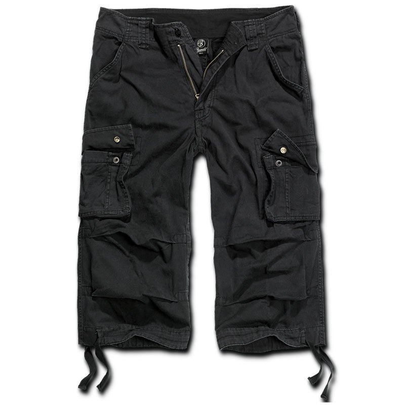 Brandit Urban Legend 3/4 Shorts, schwarz, Größe XL für Männer