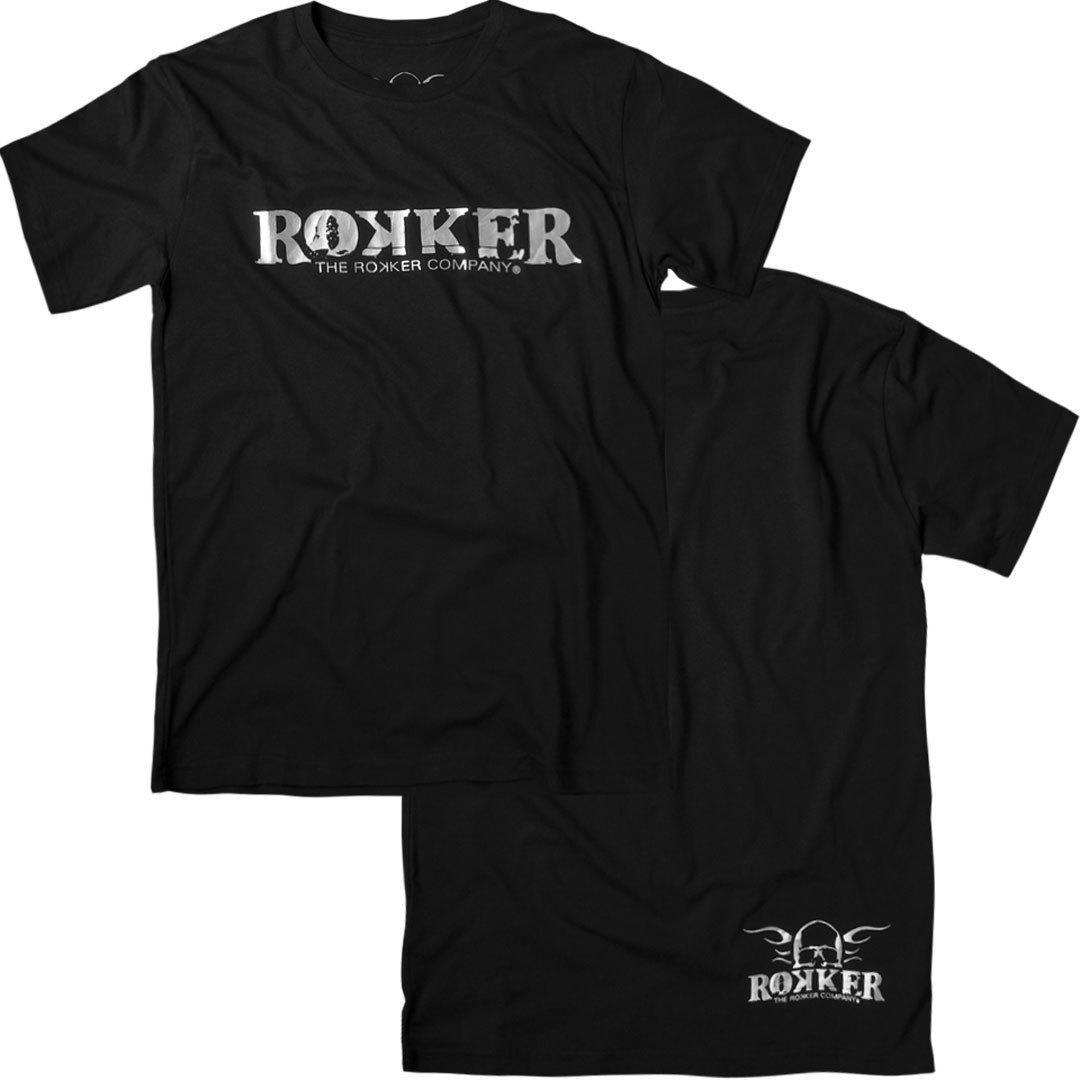 Rokker Rebel T-Shirt, black, Size M, black, Size M