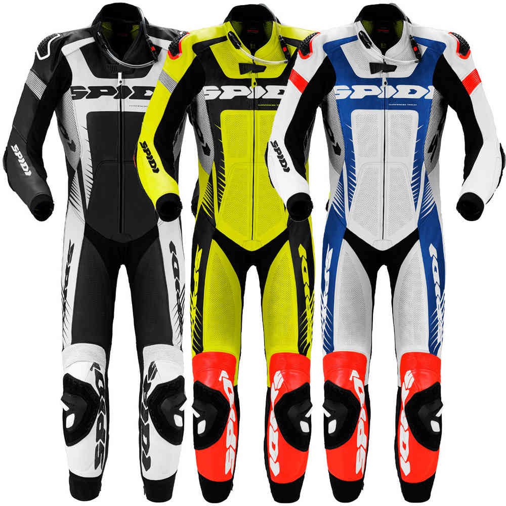 Spidi Warrior Wind Pro One Piece Motorcycle Leather Suit - buy