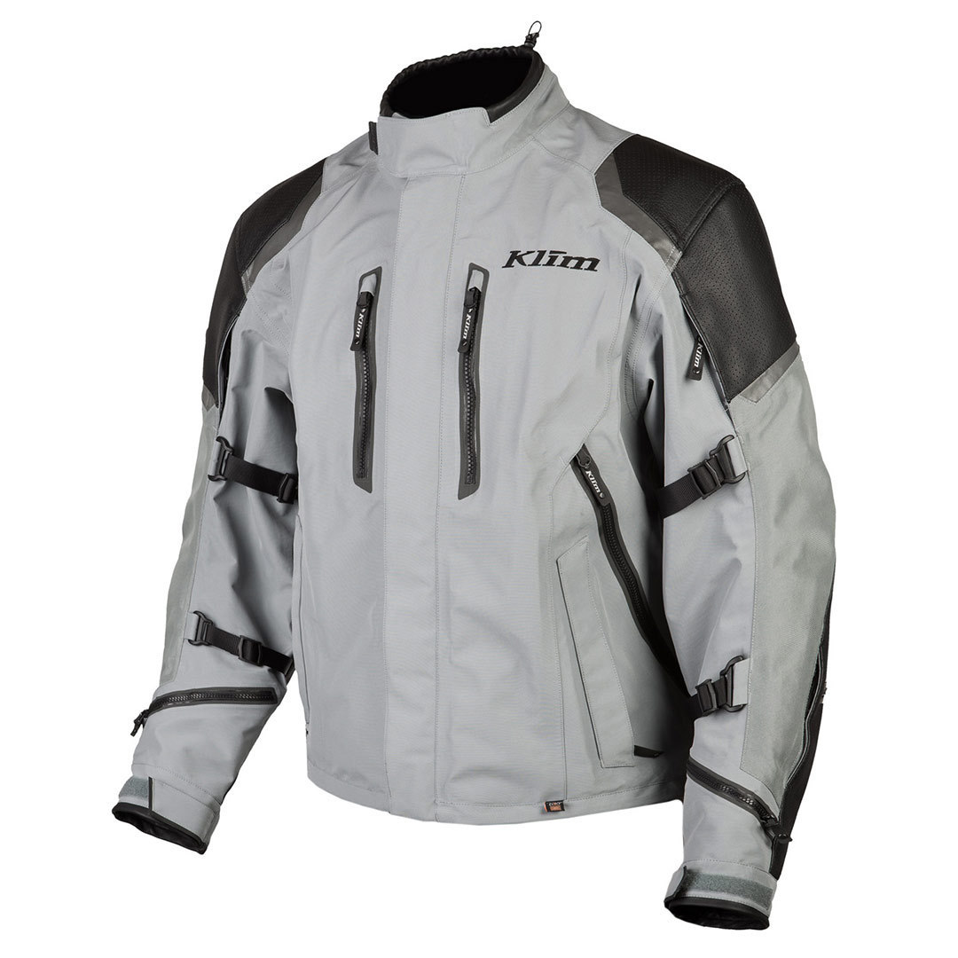 Klim Apex Motorcycle Jacket, black-grey, Size S, black-grey, Size S