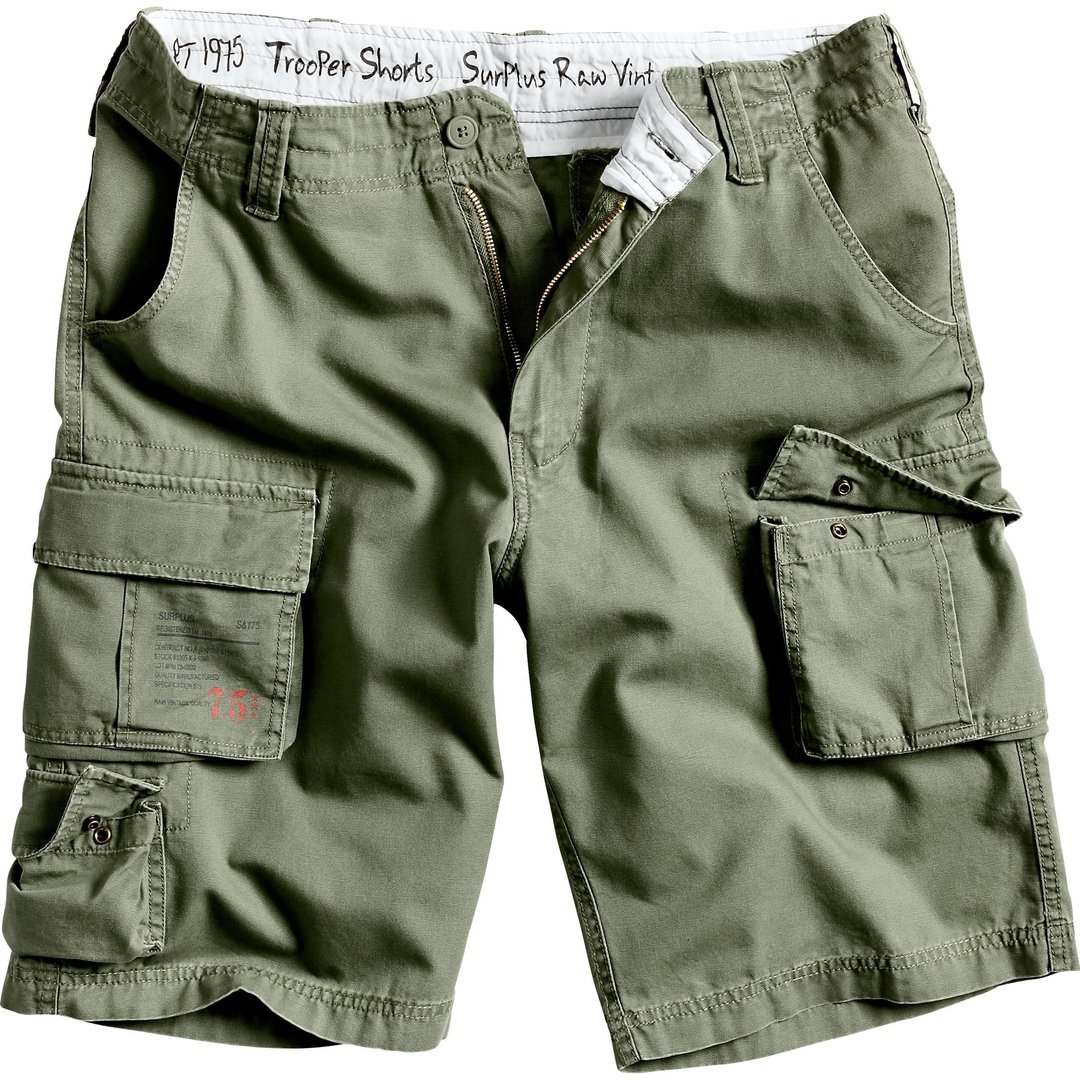 Surplus Trooper Shorts, grün, Größe 5XL für Männer