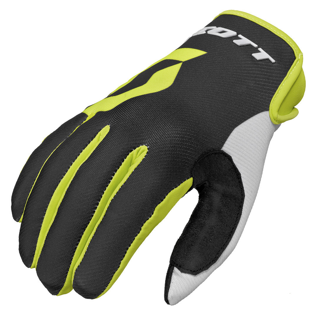 Scott 350 Track Gloves 2016, black-yellow, Size S, black-yellow, Size S
