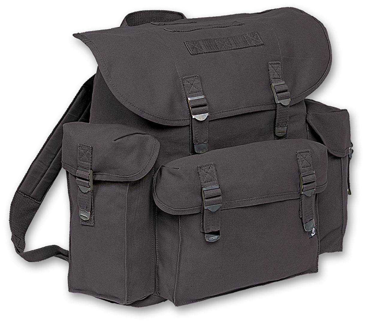 Brandit BW Backpack, black, black, Size One Size