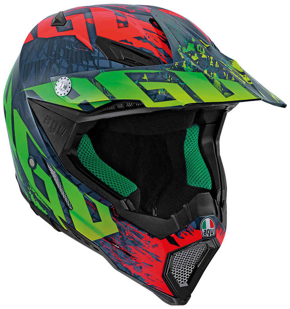 AGV AX-8 Carbon Nohander Motorcross helm