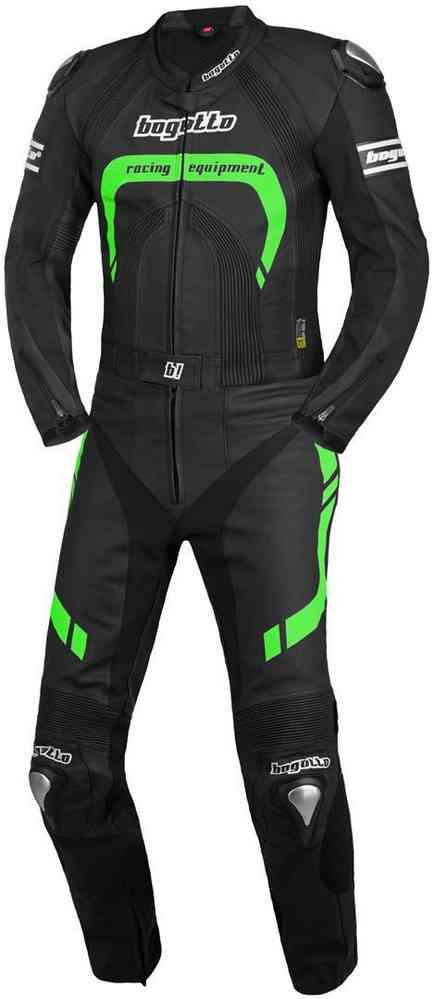 Bogotto レディース ツーピース バイク レザー スーツ