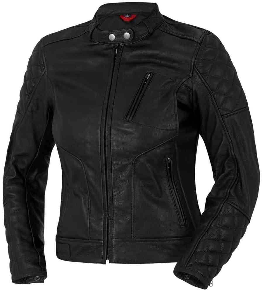 Bogotto Chicago Retro Damer Motorsykkel Leather Jacket