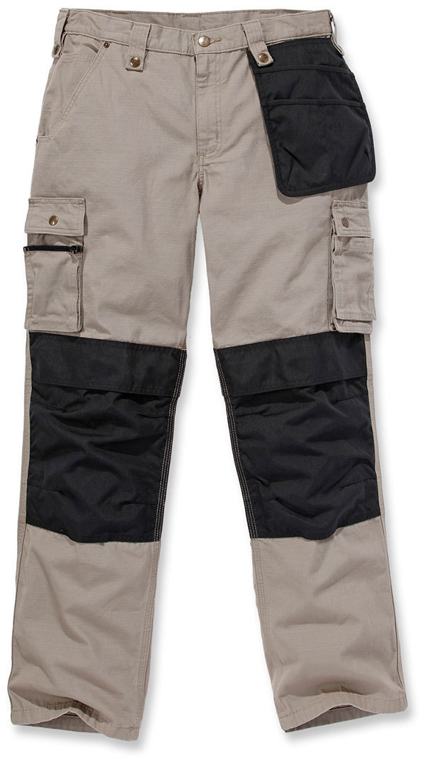 Carhartt Multi Pocket Ripstop Byxor, grå, storlek 28