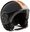 MOMO Minimomo Black / Orange Jet Helm