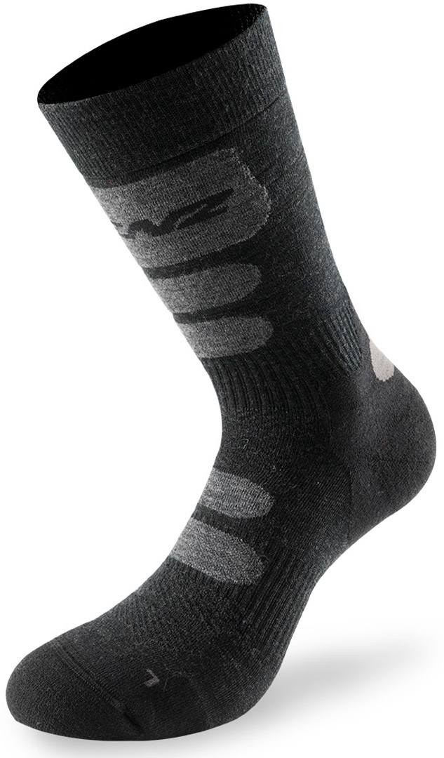 Lenz Trekking 8.0 Socken, schwarz, Größe 39 - 41