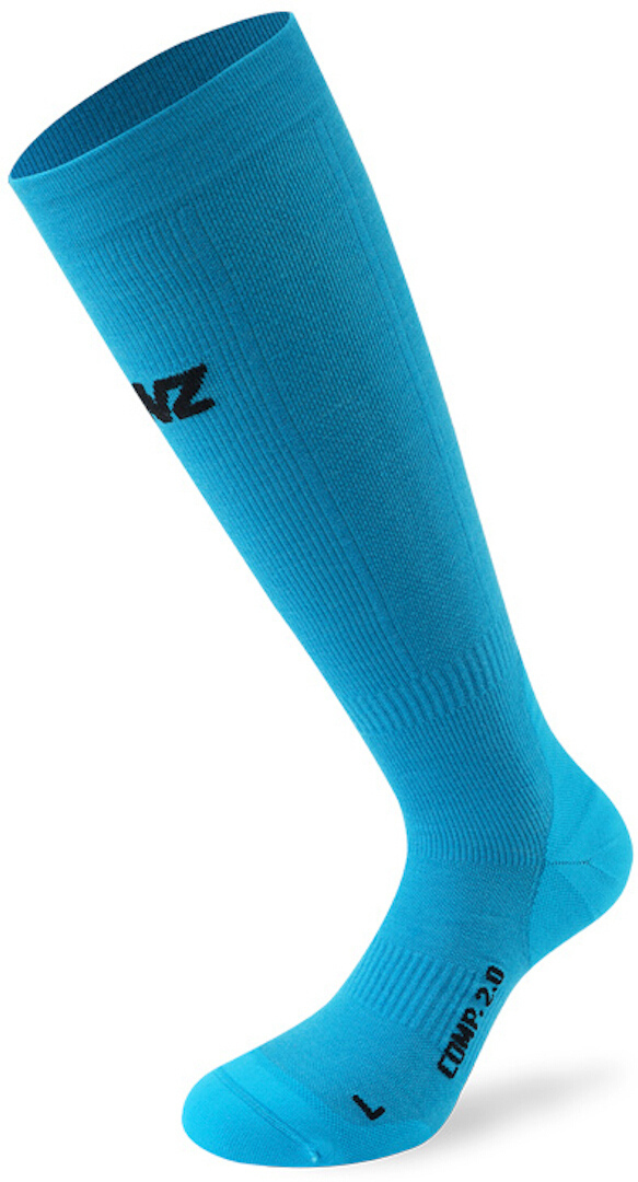 Lenz Compression 2.0 Merino Socken, blau, Größe M