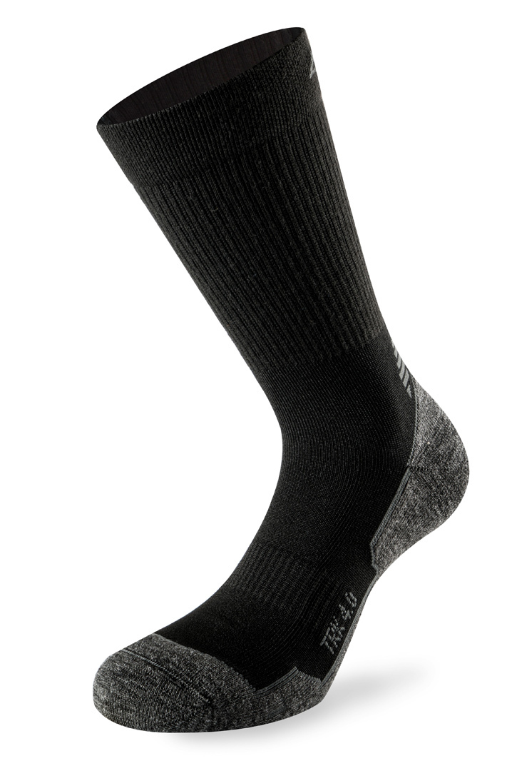 Lenz Trekking 4.0 Socken, schwarz, Größe 42 - 44