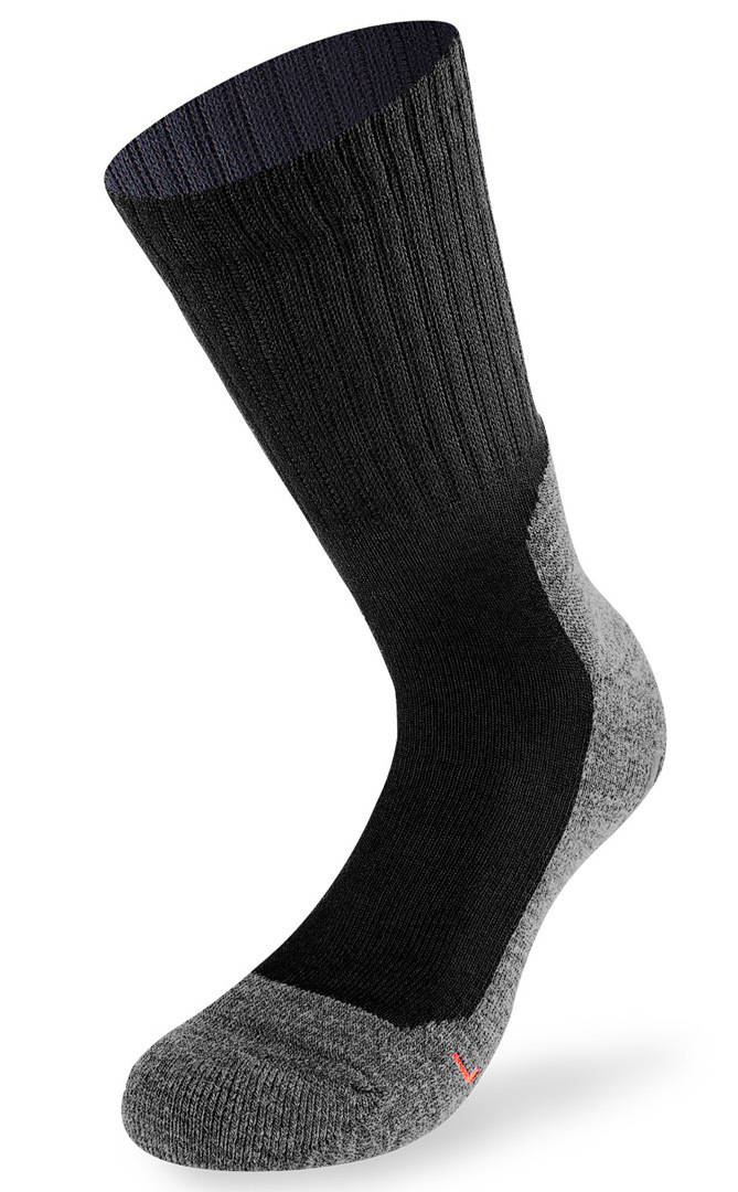 Lenz Trekking 5.0 Socken, schwarz-grau, Größe 39 - 41
