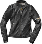 Black-Cafe London Amol Senyores motocicleta jaqueta de cuir